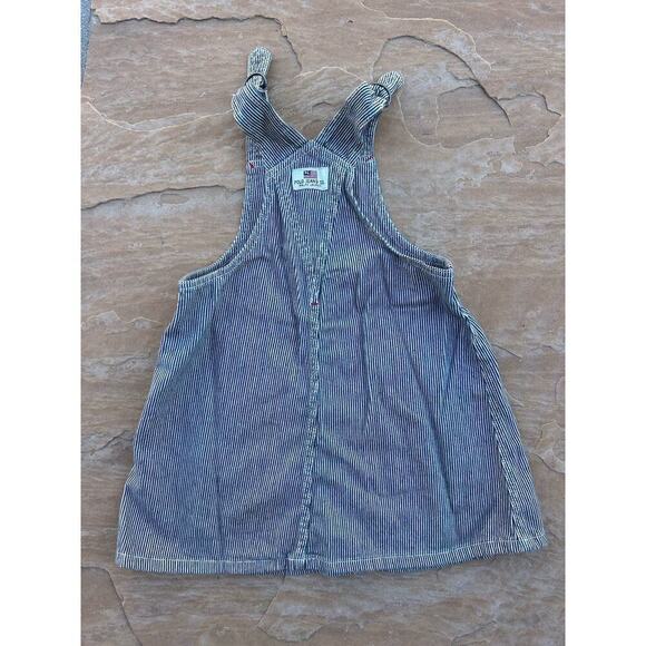 Vintage Polo Ralph Lauren Overall Denim Dress Girls Size 4 - Picture 3 of 3